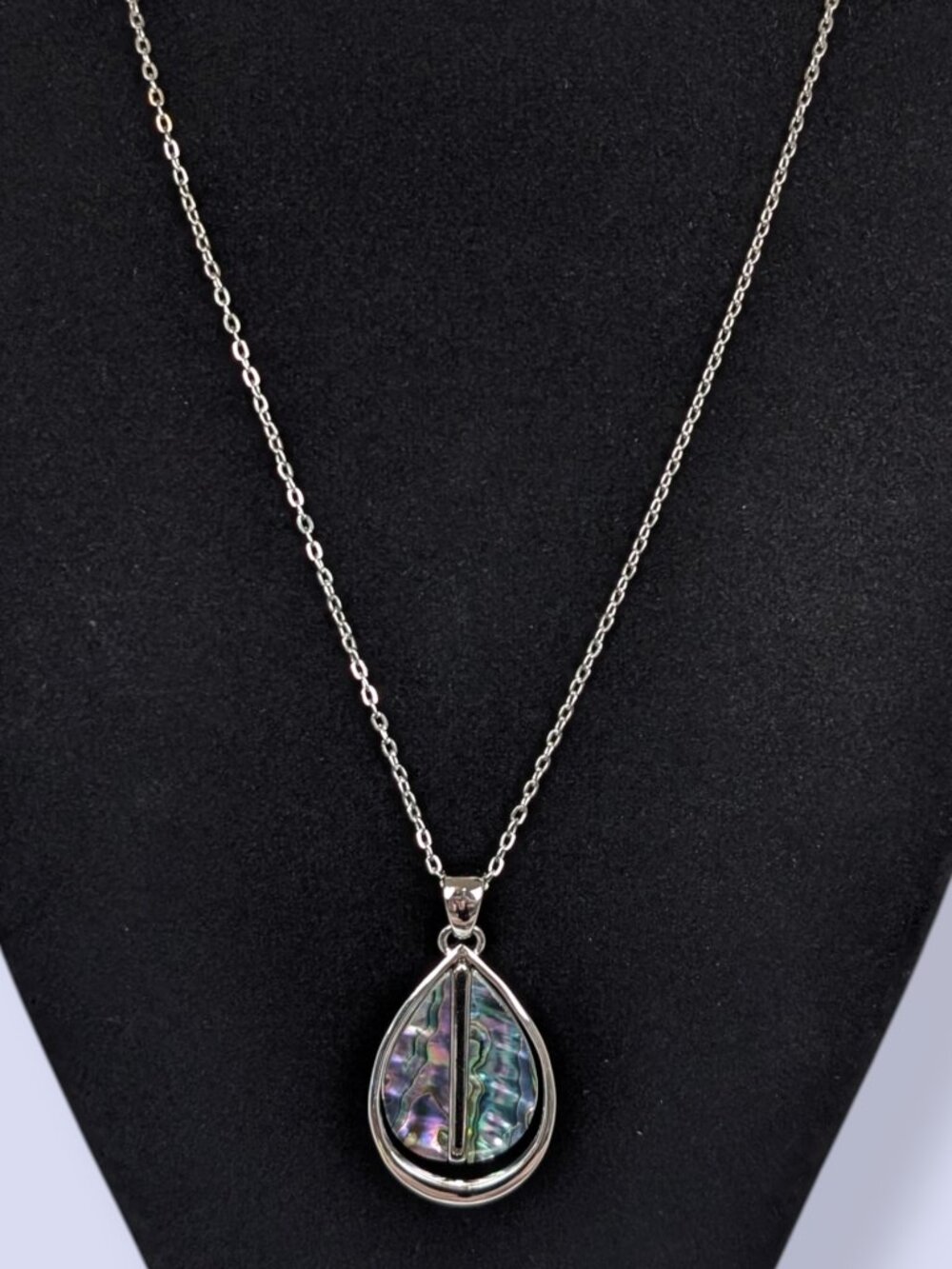 Colourful Abalone Pendant Necklace